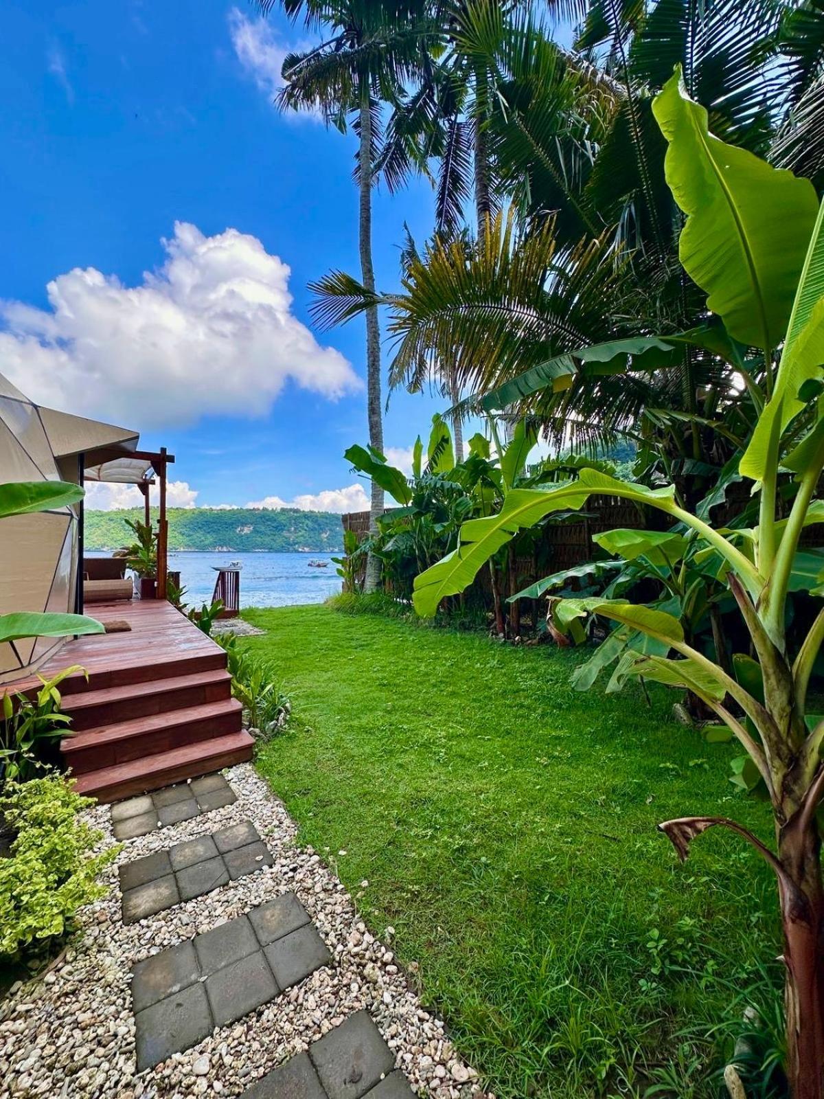 Beachfront Luxury Dome Villas - Gamat Bay Resort Nusa Penida Luaran gambar